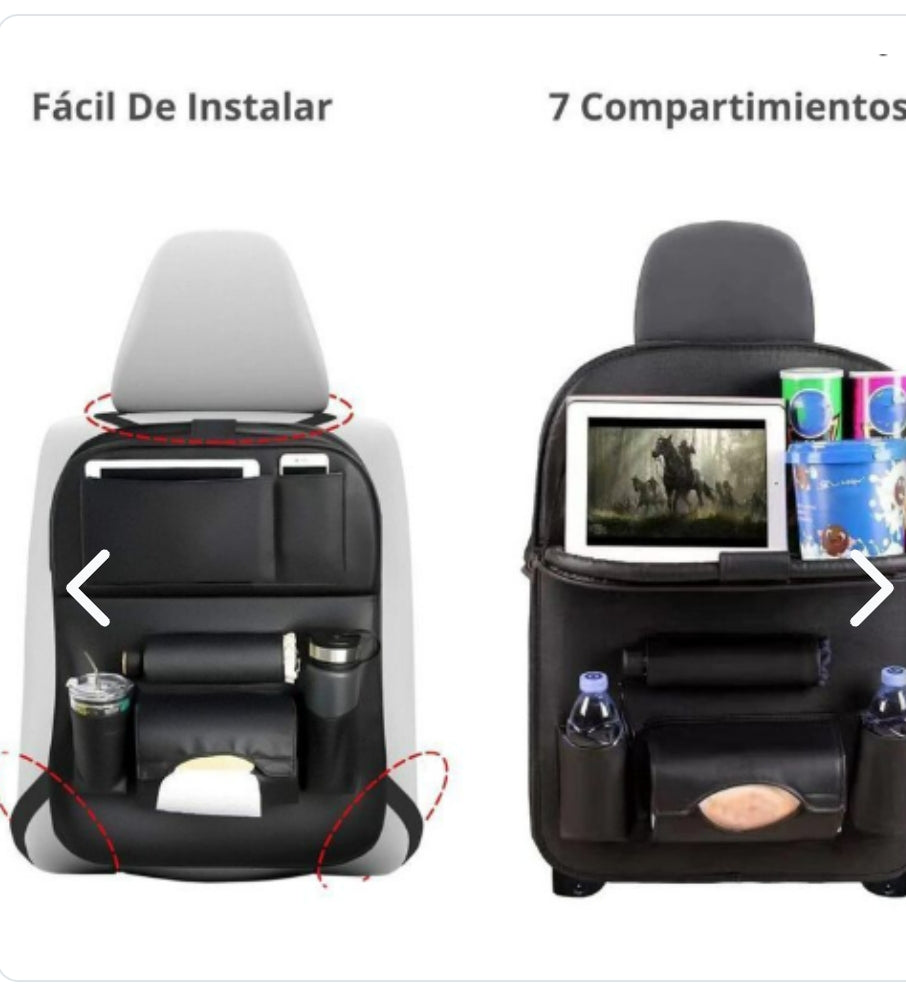 ORGANIZADOR DE AUTO PARA ASIENTO